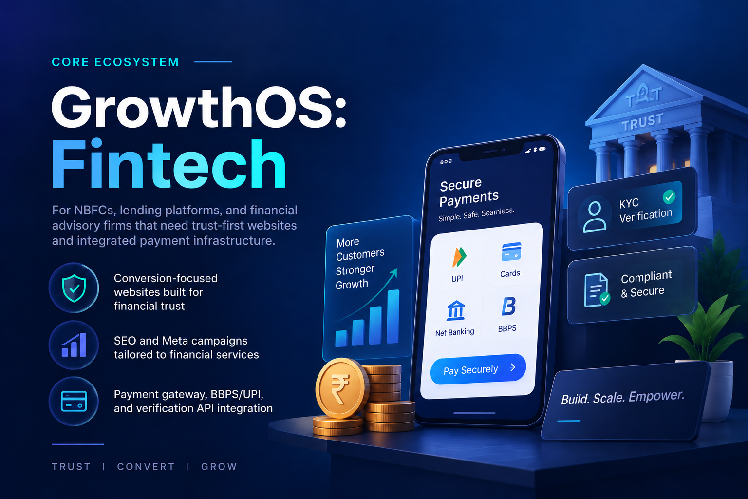 GrowthOS: Fintech illustration